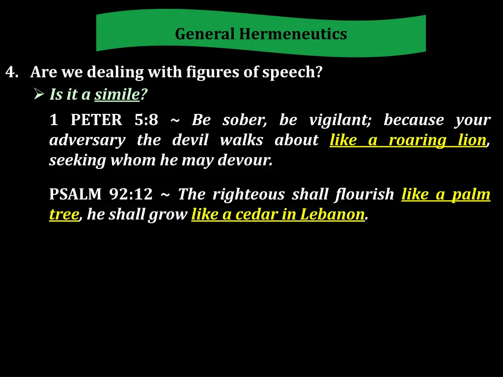 general hermeneutics 14