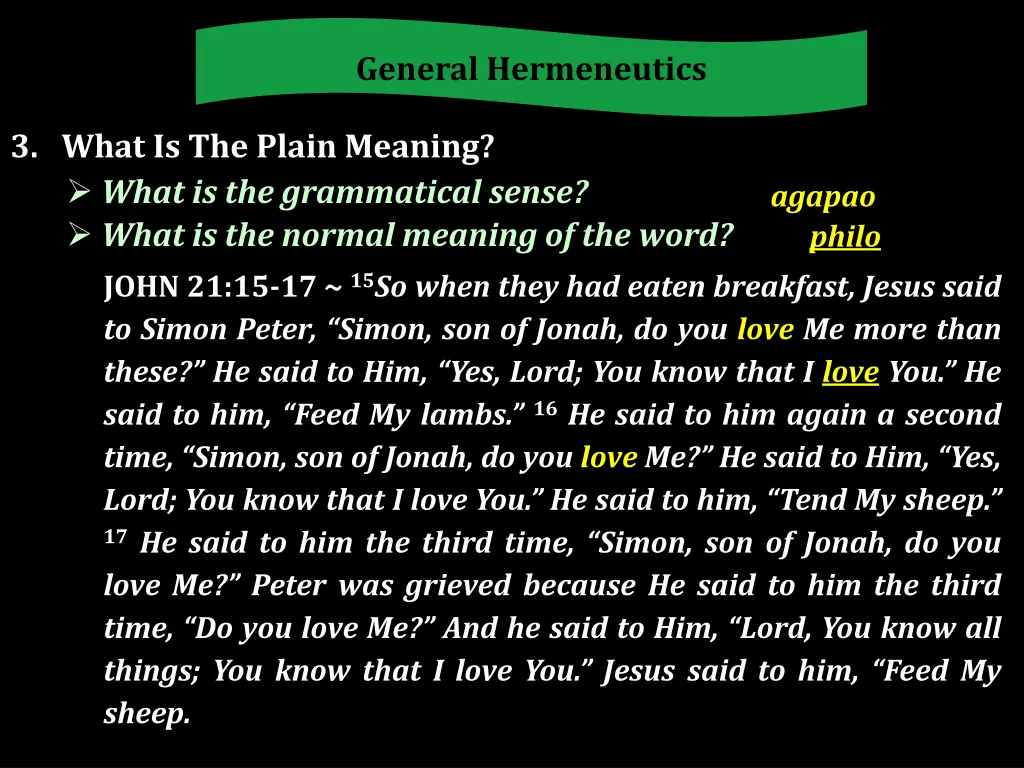 general hermeneutics 6