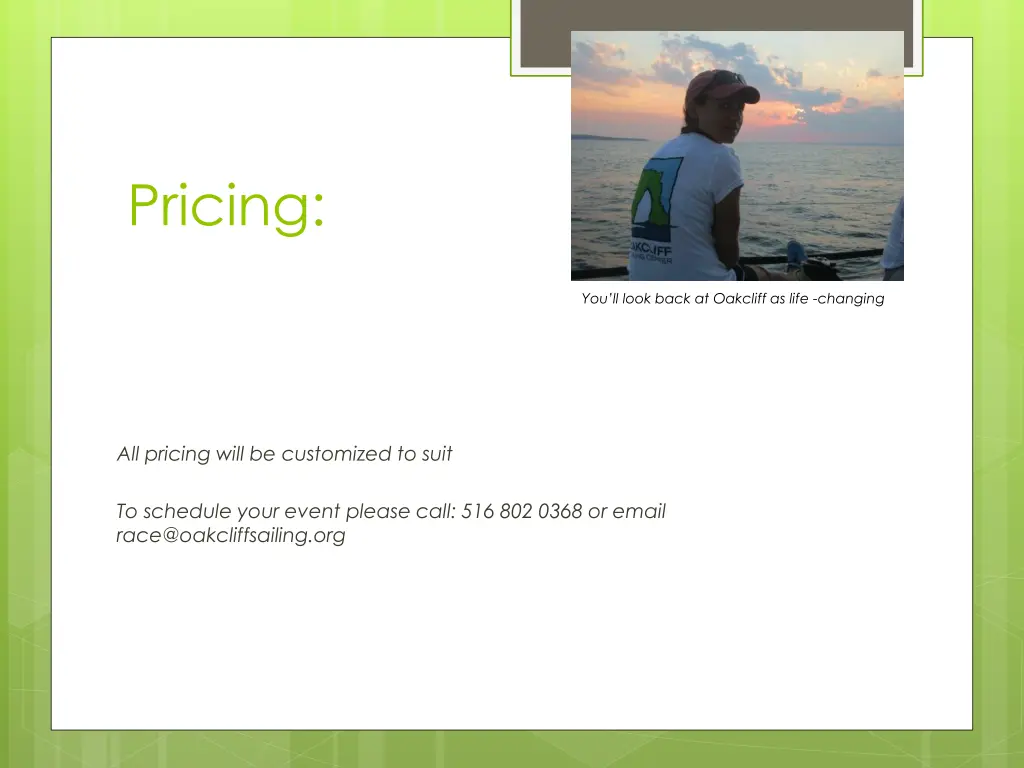 pricing