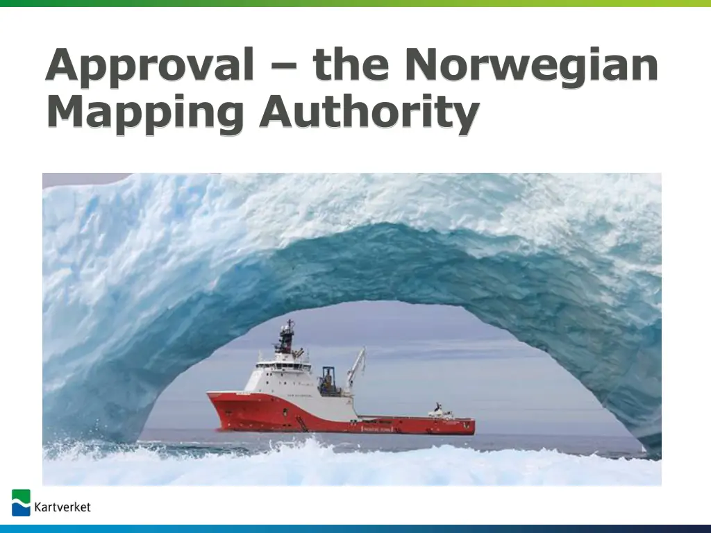 approval the norwegian mapping authority