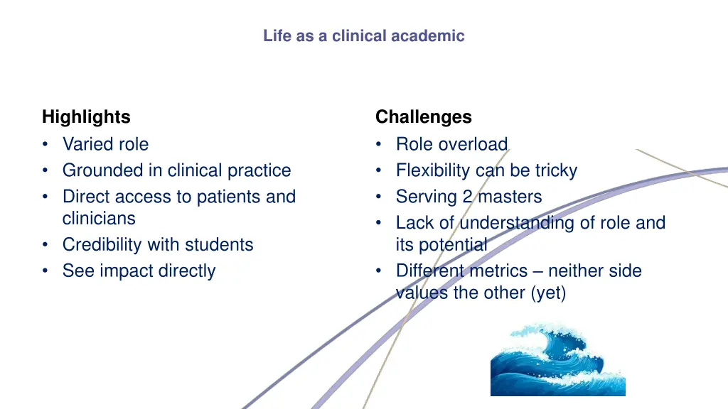 life as a clinical academic