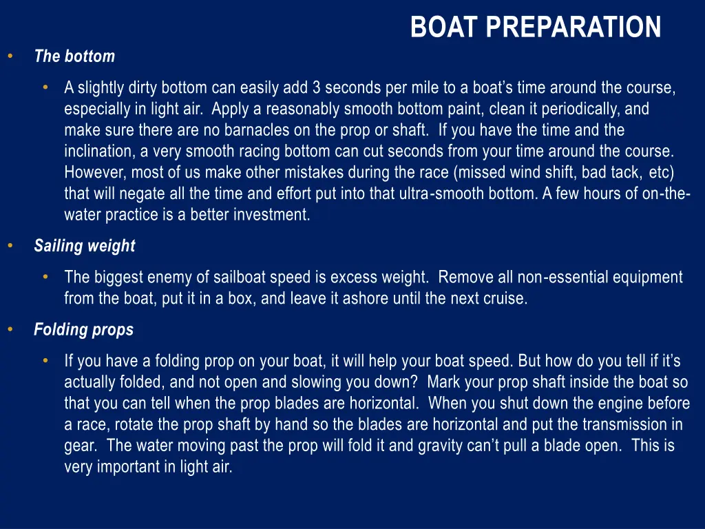 boat preparation 1