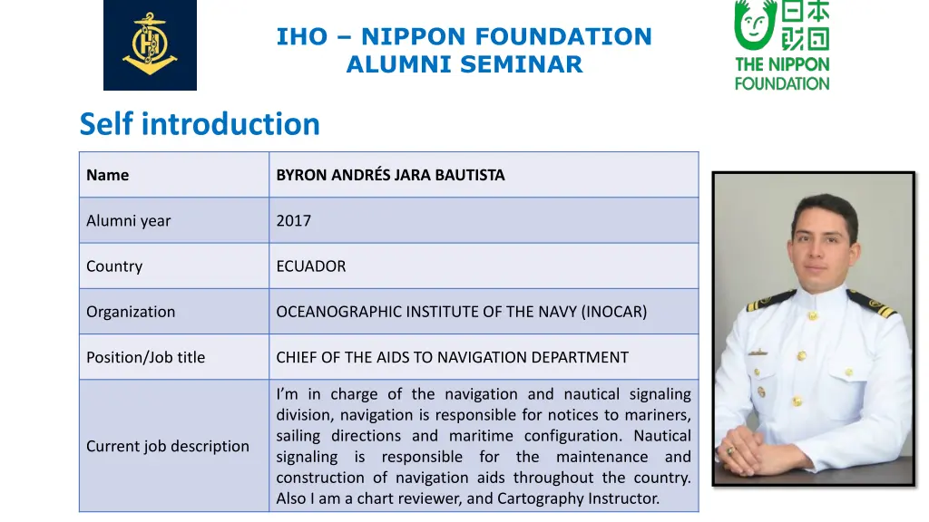 iho nippon foundation alumni seminar 1