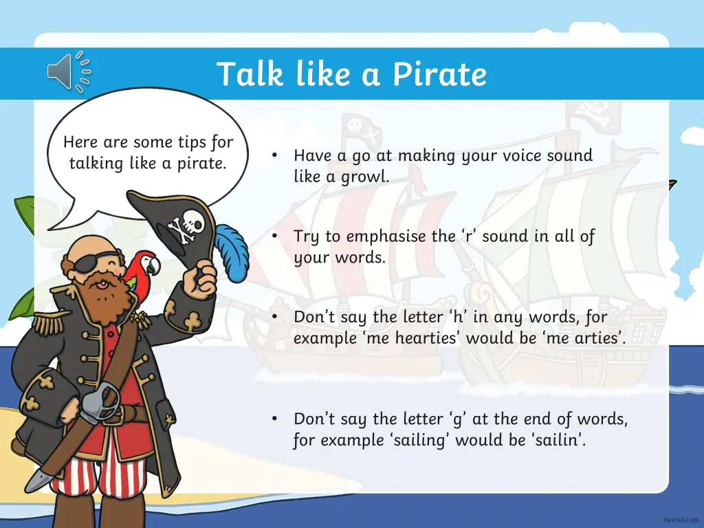 talk like a pirate 1