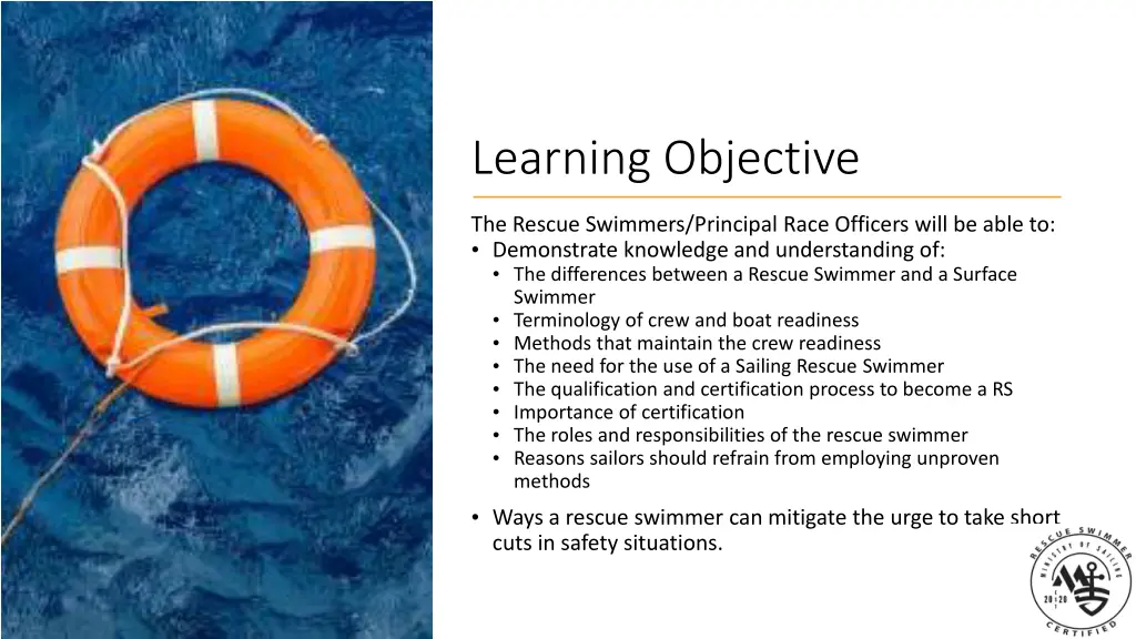 learning objective