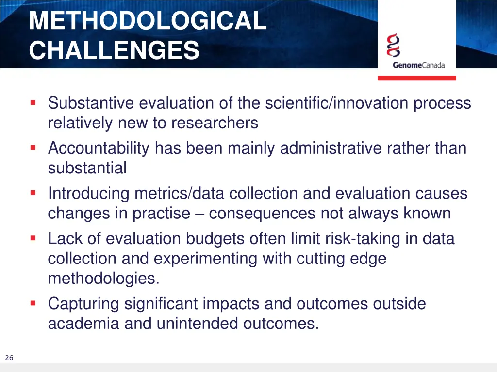 methodological challenges