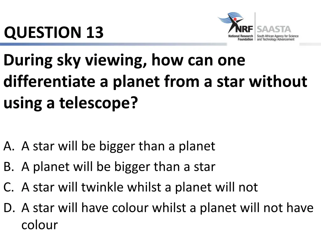 question 13