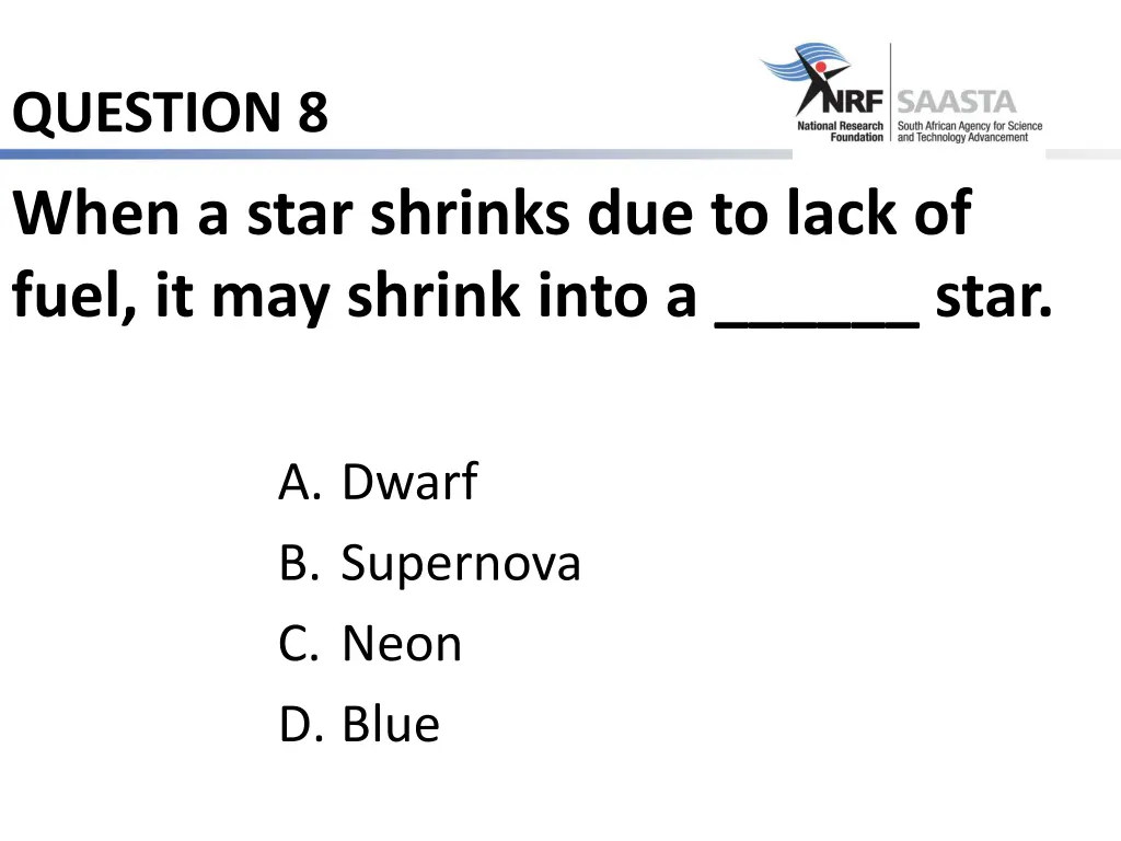 question 8