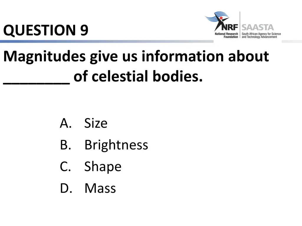 question 9