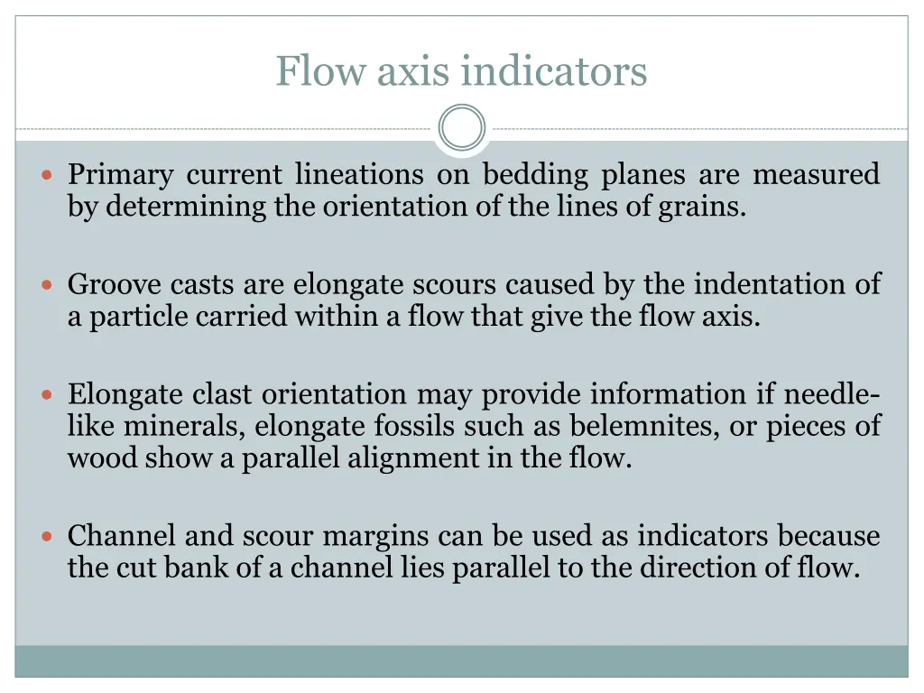 flow axis indicators