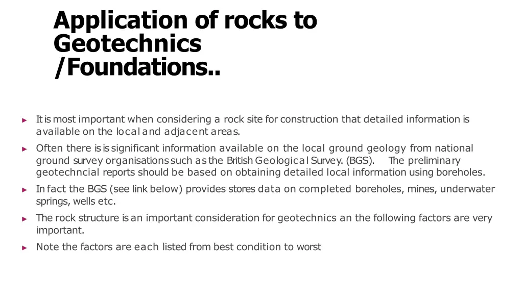 application of rocks to geotechnics foundations 1