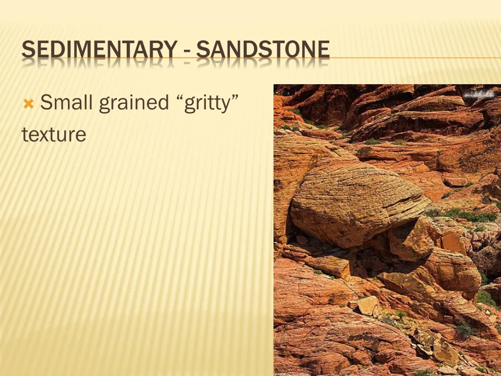 sedimentary sandstone