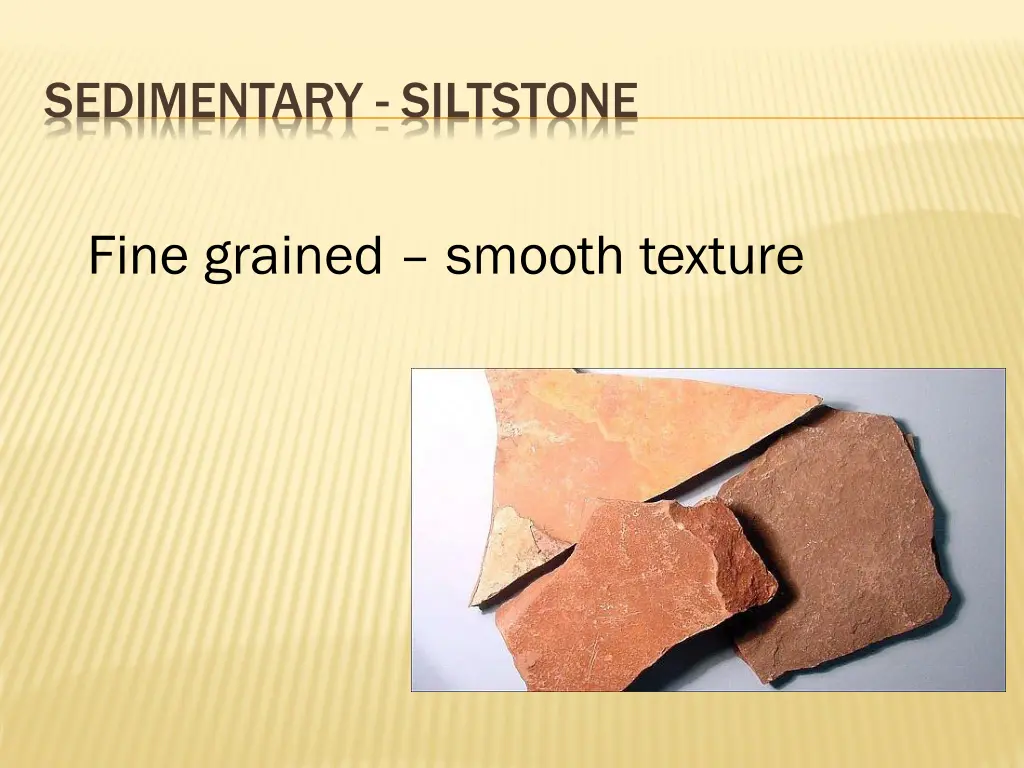 sedimentary siltstone