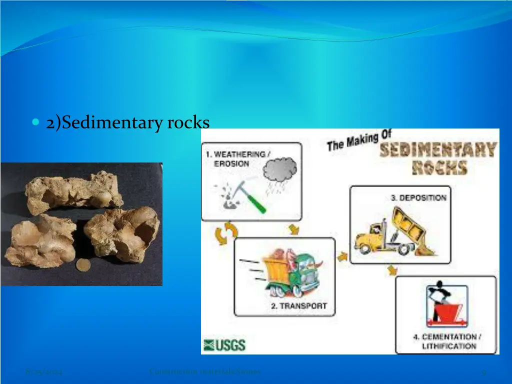 2 sedimentary rocks