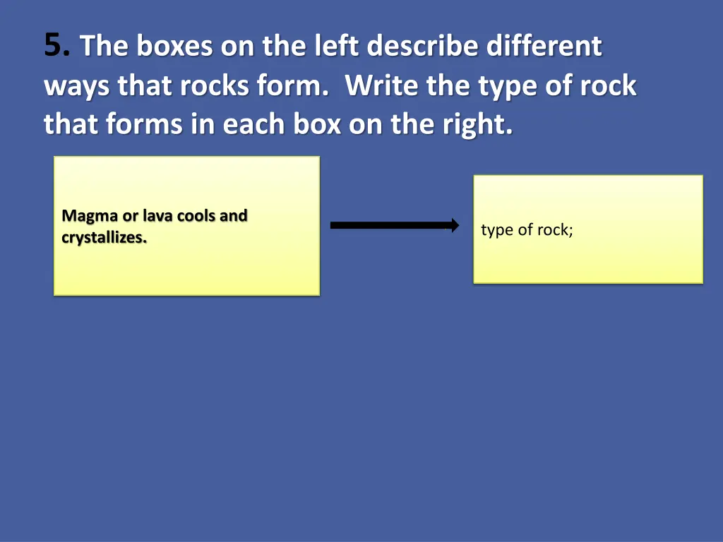 5 the boxes on the left describe different ways 1