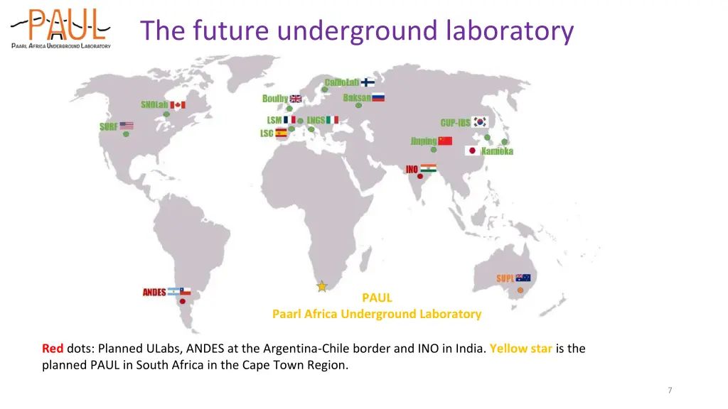 the future underground laboratory