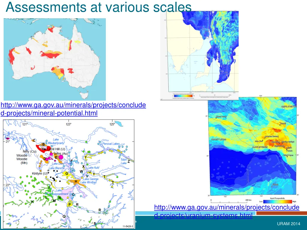 assessments at various scales