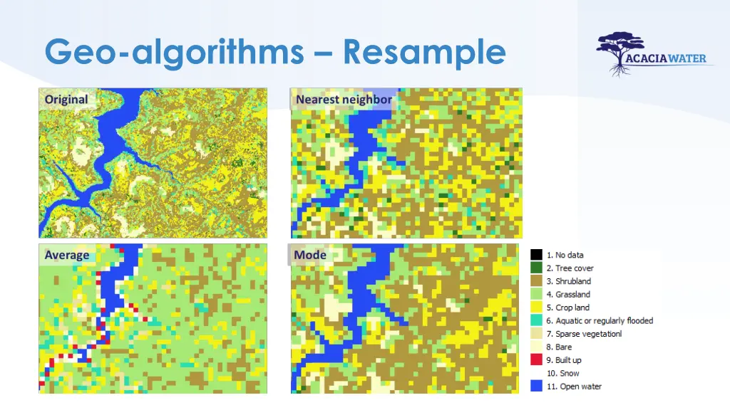 geo algorithms resample