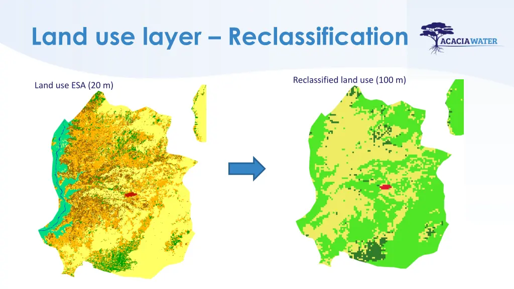 land use layer reclassification