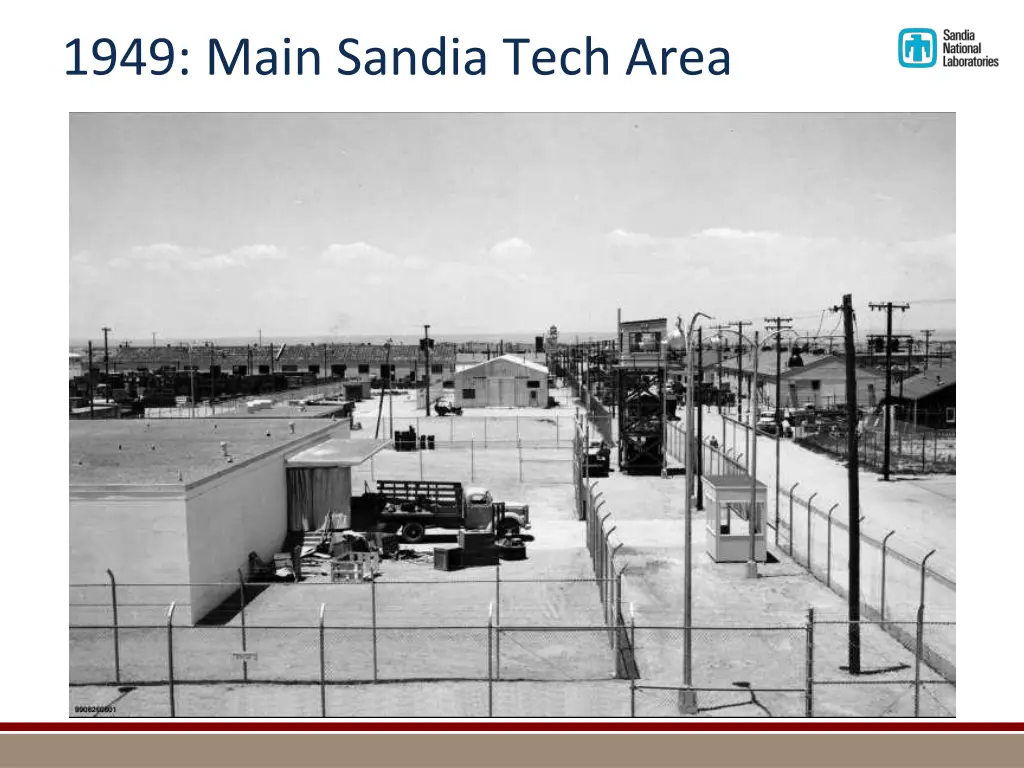 1949 main sandia tech area