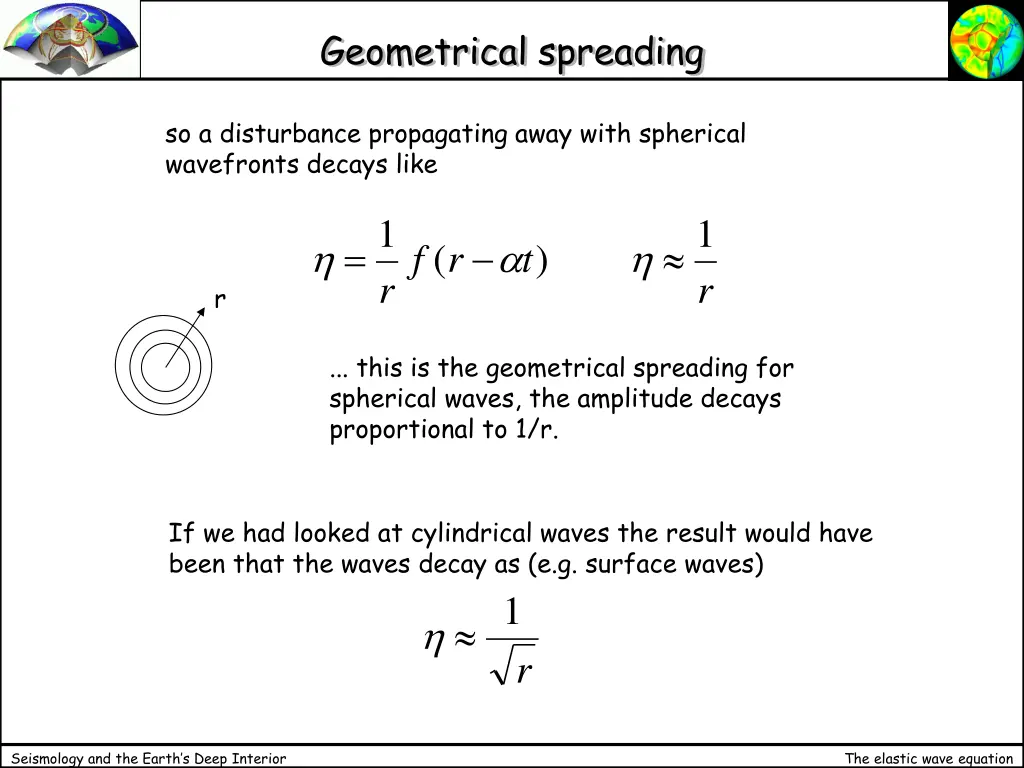 geometrical spreading