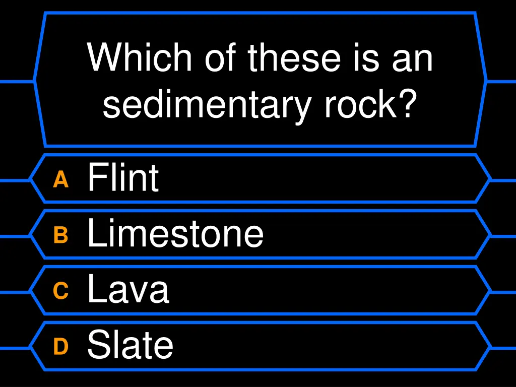 which of these is an sedimentary rock