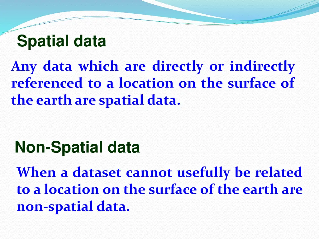 spatial data