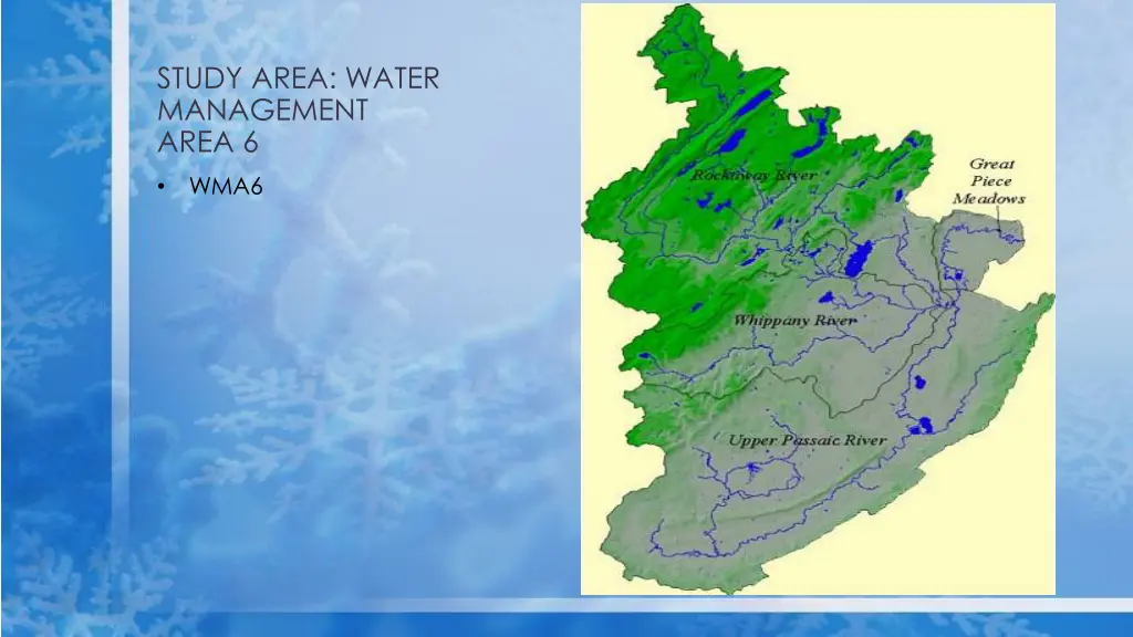 study area water management area 6