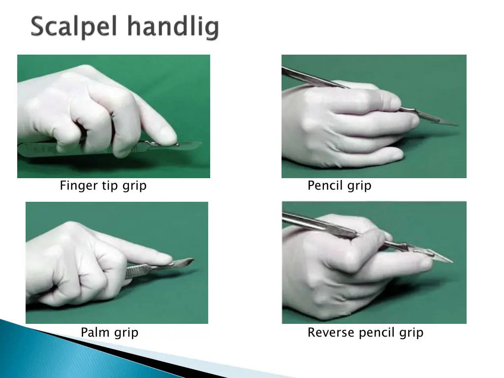 finger tip grip