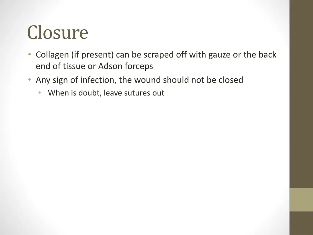 closure 1