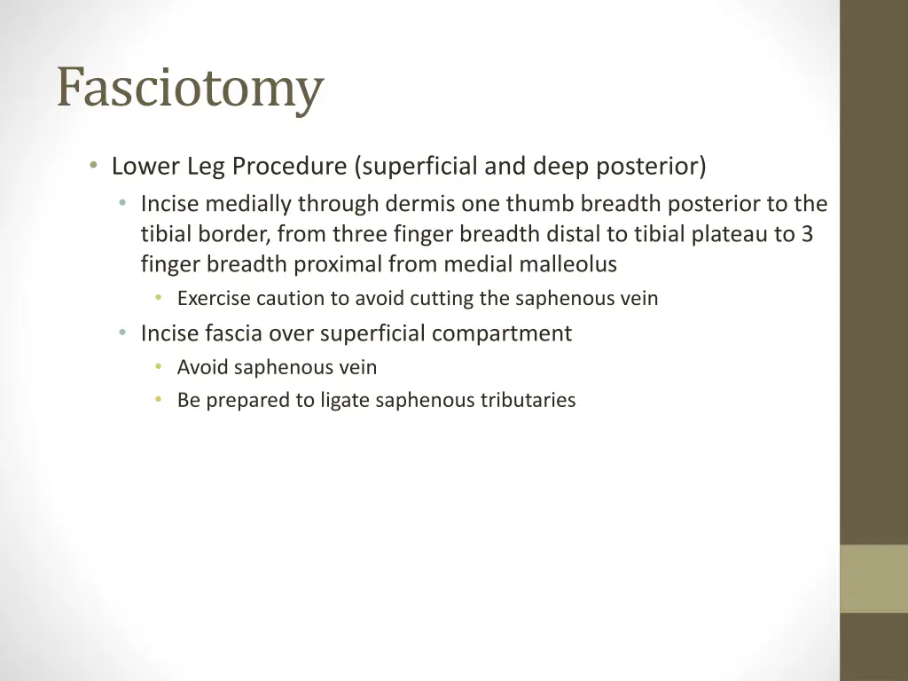 fasciotomy 2