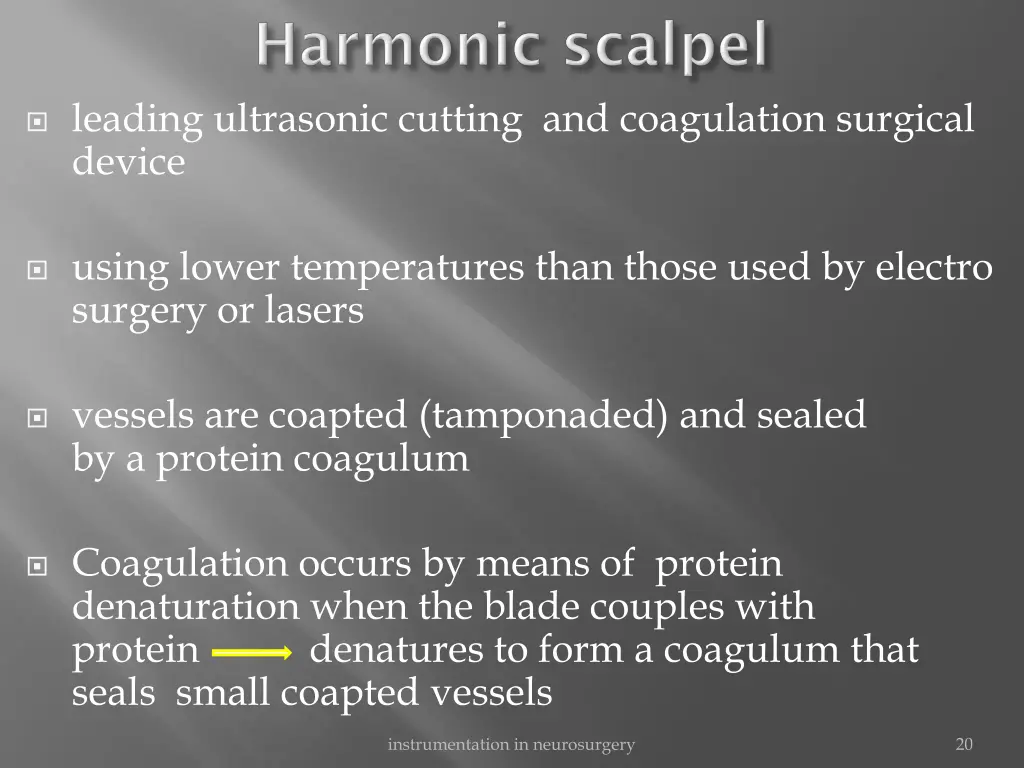 leading ultrasonic cutting and coagulation