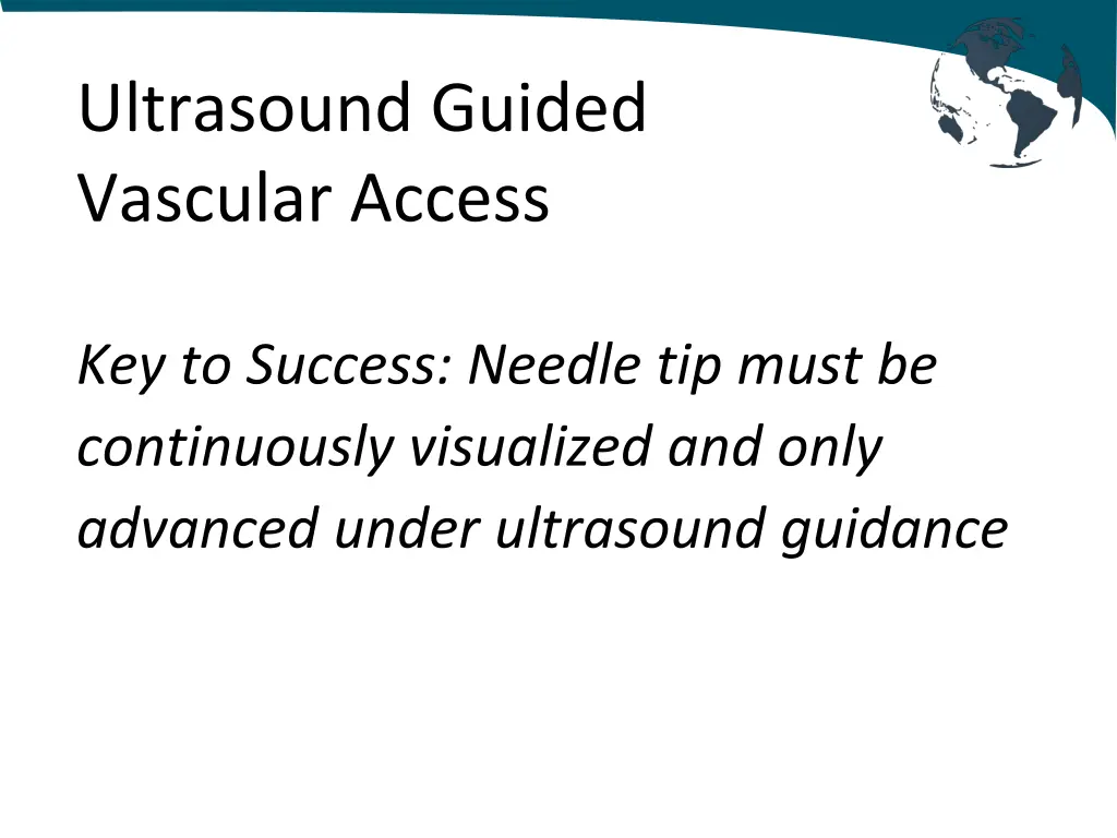 ultrasound guided vascular access 1