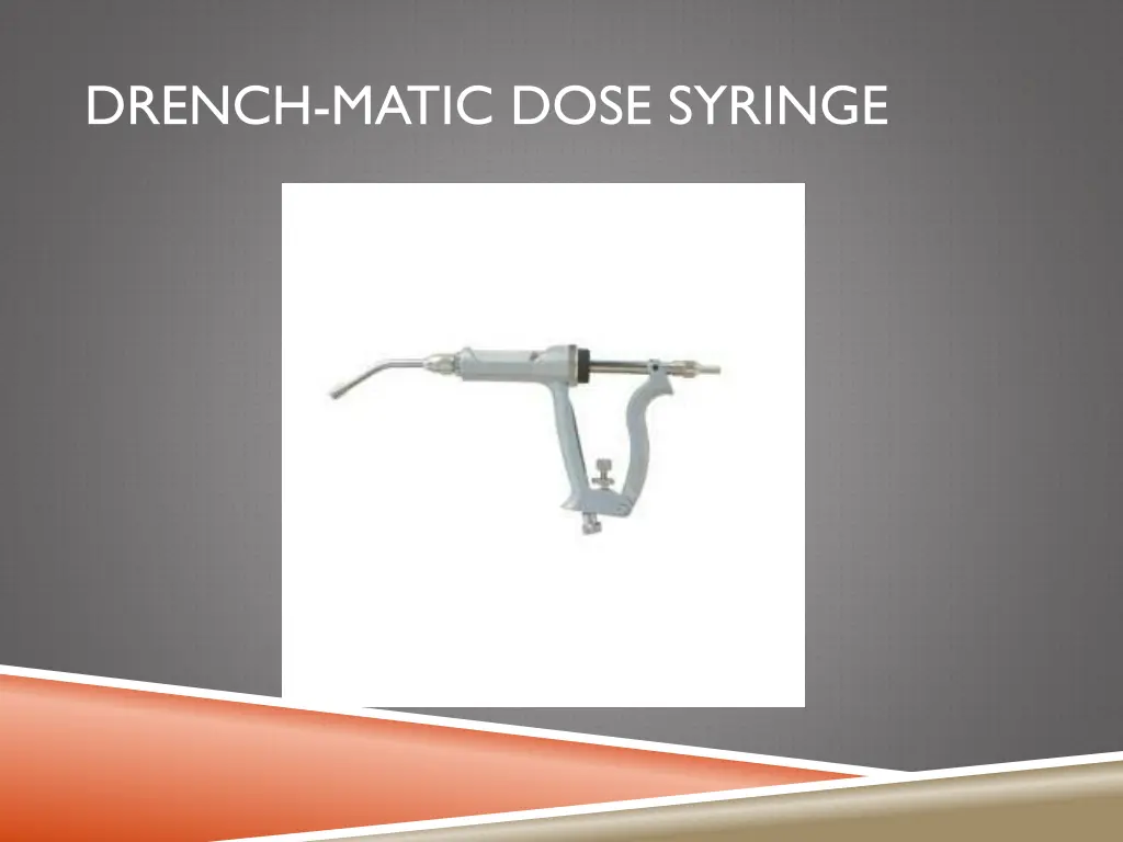 drench matic dose syringe