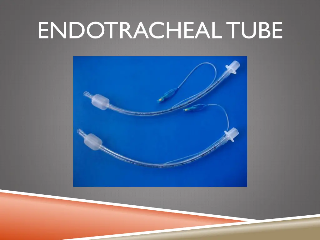 endotracheal tube