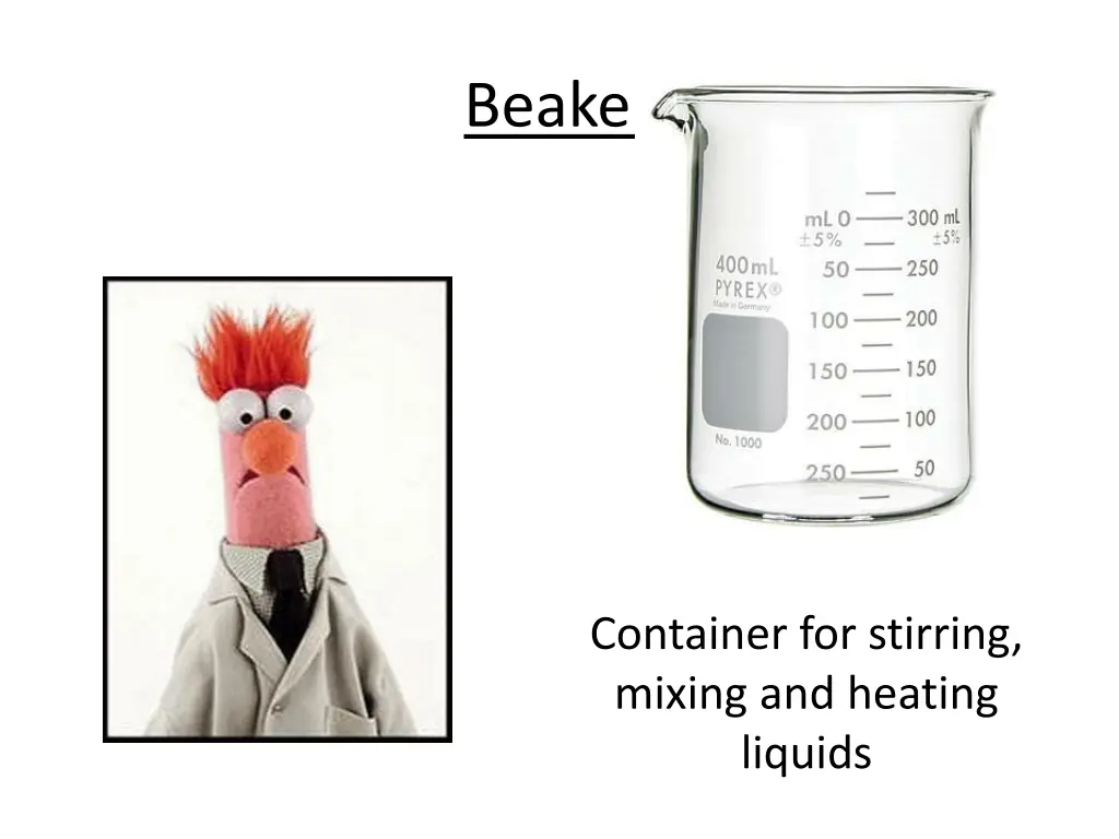 beaker