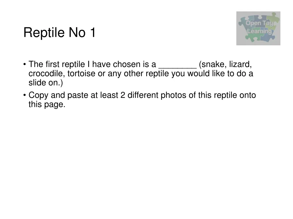 reptile no 1