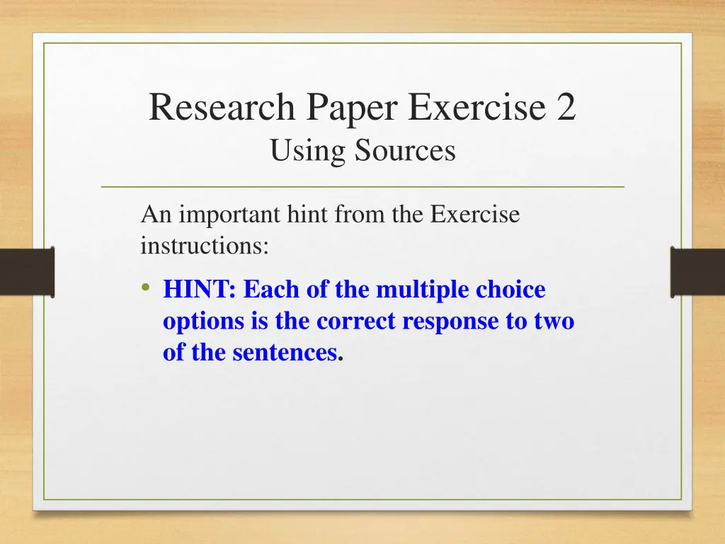 research paper exercise 2 using sources 4