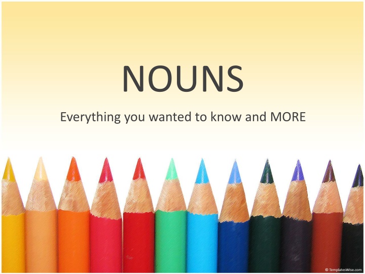 nouns