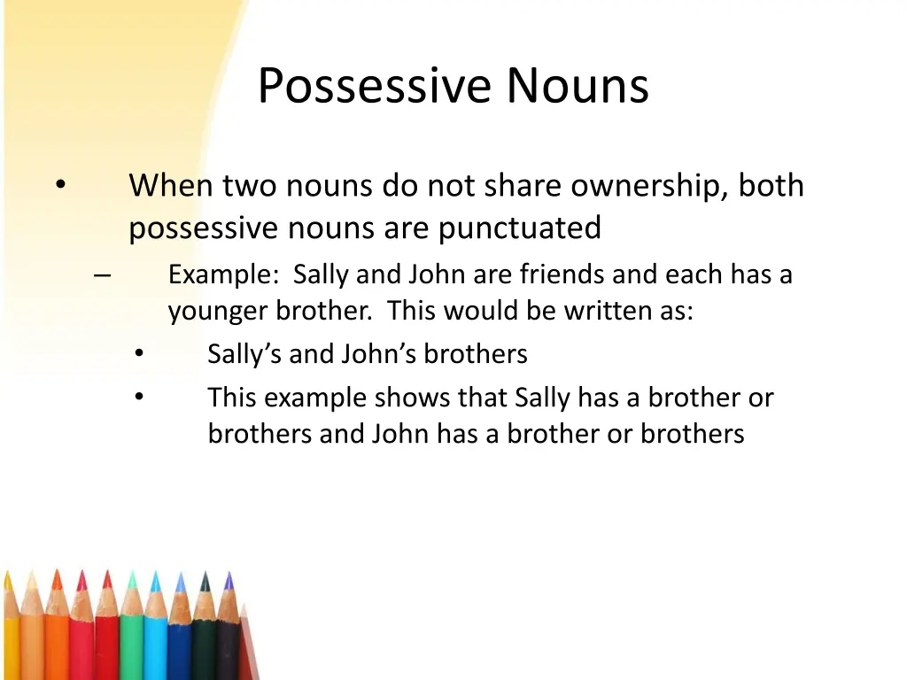 possessive nouns 3