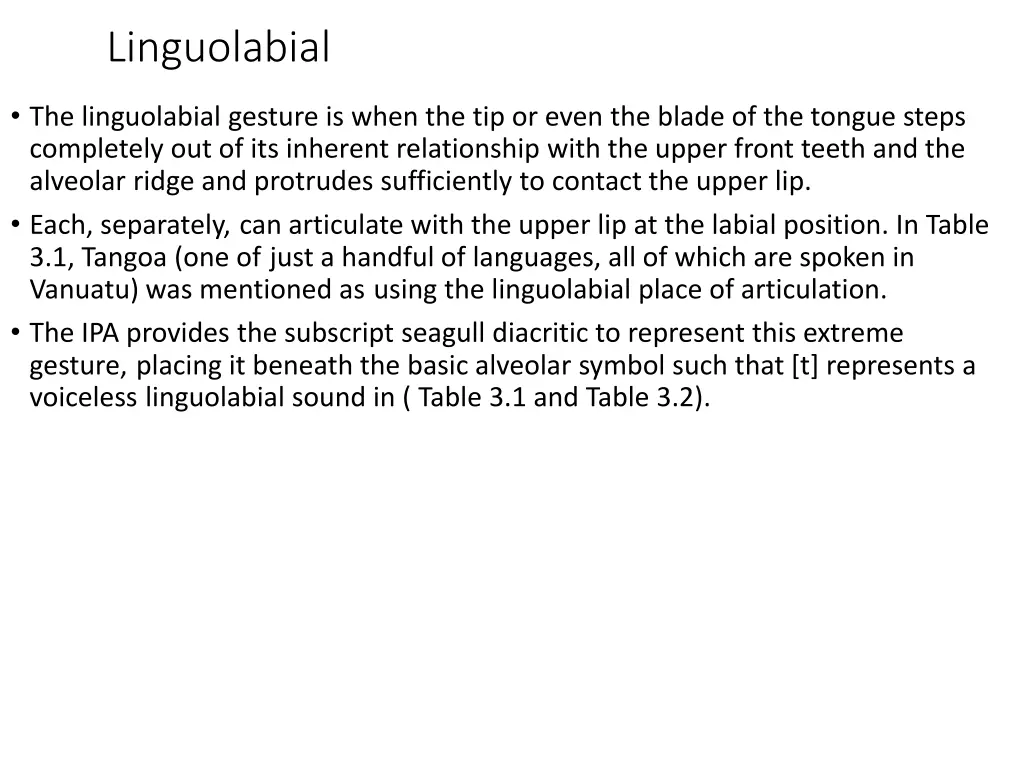 linguolabial