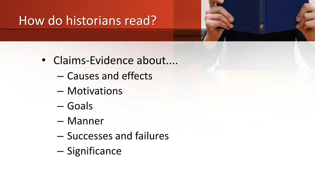 how do historians read 4