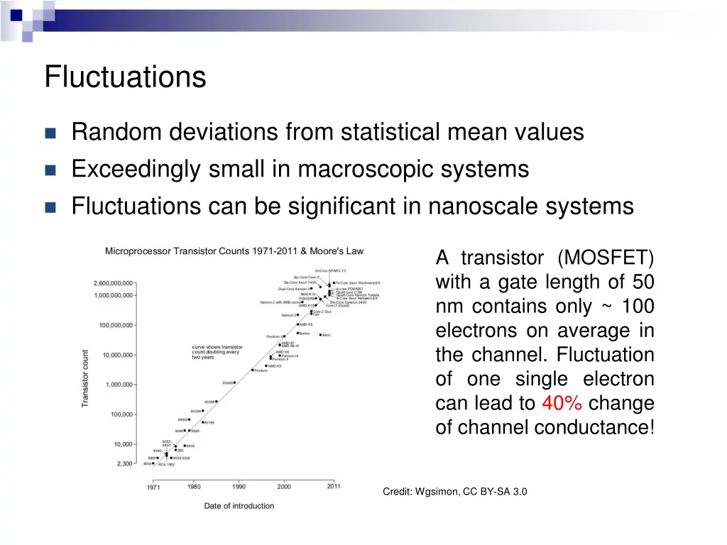 fluctuations