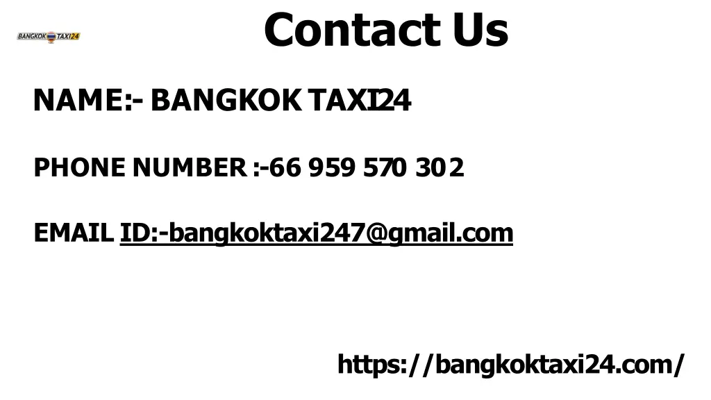 contact us