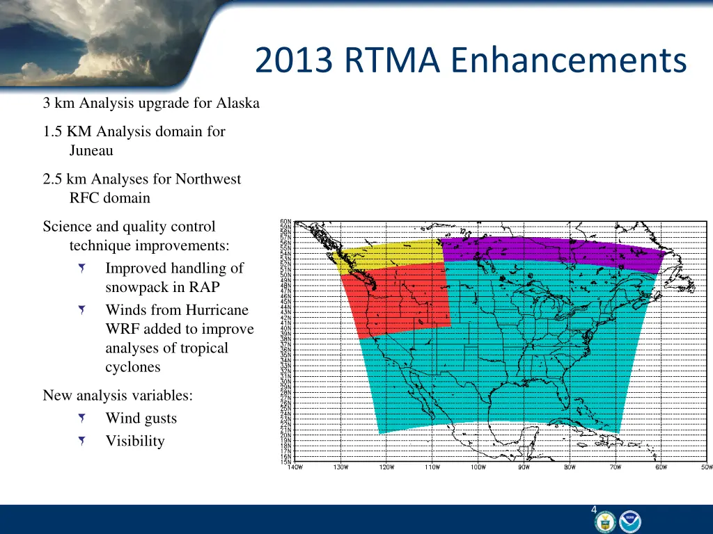 2013 rtma enhancements