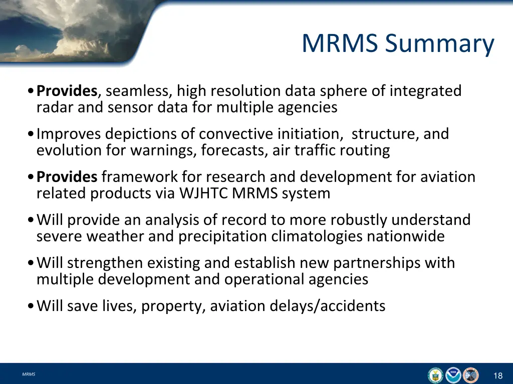 mrms summary