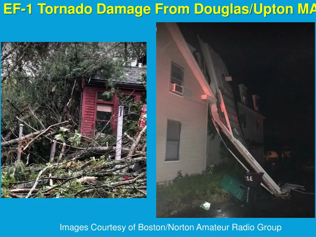 ef 1 tornado damage from douglas upton ma