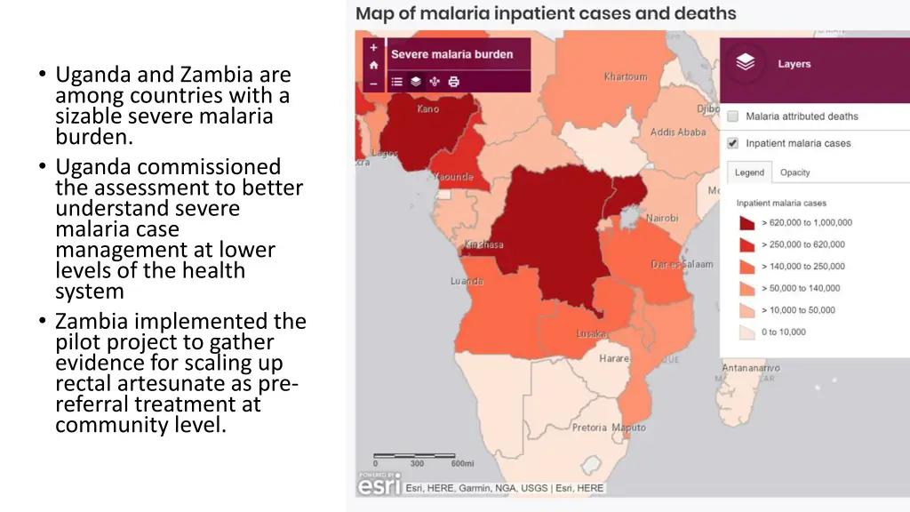 uganda and zambia are among countries with