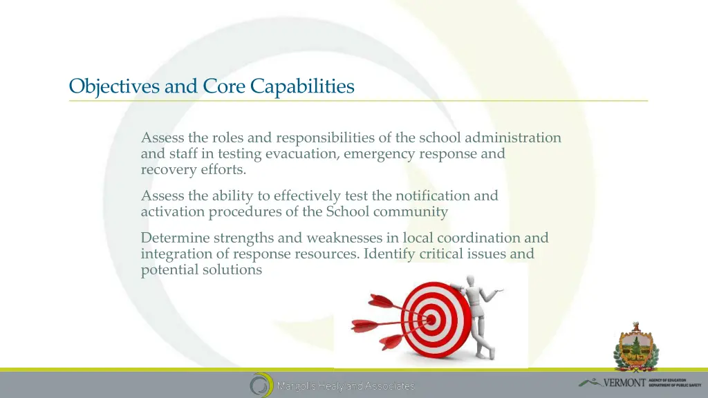 objectives and core capabilities