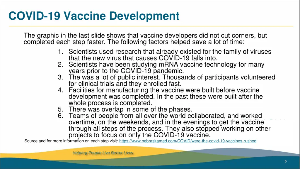 covid 19 vaccine development